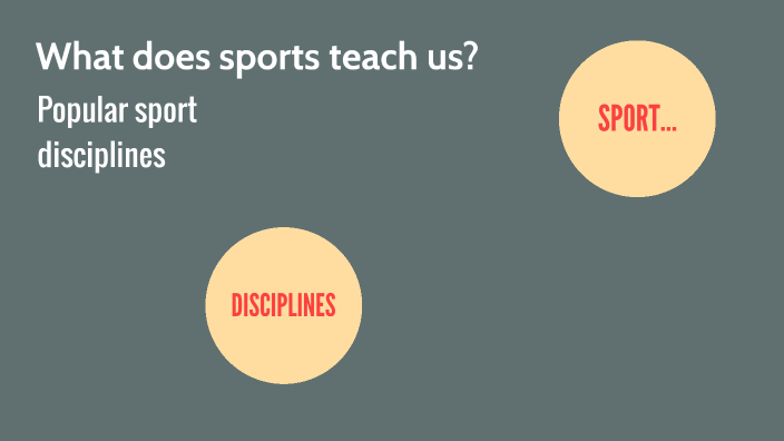 What Does Sports Teach Children