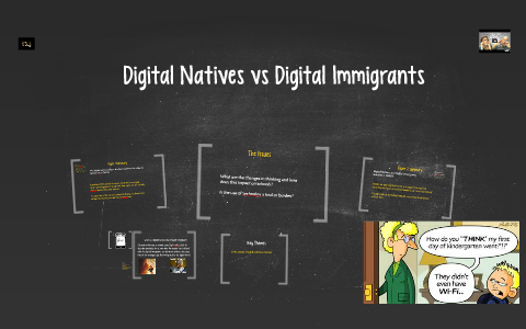 Digital Natives Vs Digital Immigrants By Michael Godfrey