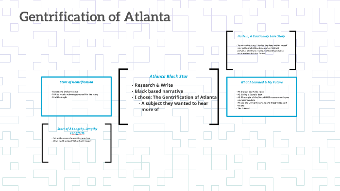 Gentrification of Atlanta by Dream McClinton on Prezi
