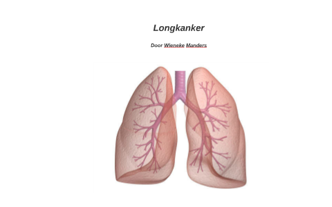 longkanker by Wieneke Manders