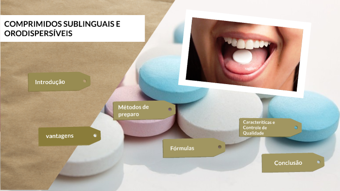 Comprimidos Sublinguais E Orodispersiveis By Thatiana Lessa Prieto