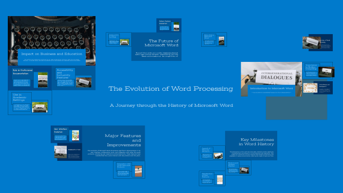 The Evolution of Word Processing by Isabella Vigueras Silva on Prezi