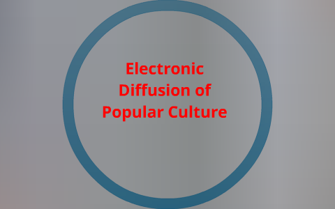 Electronic Diffusion of Popular Culture by Tammy Vu on Prezi