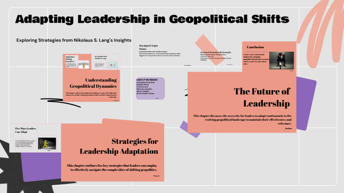 Adapting Leadership in Geopolitical Shifts by Prince Bhoria on Prezi