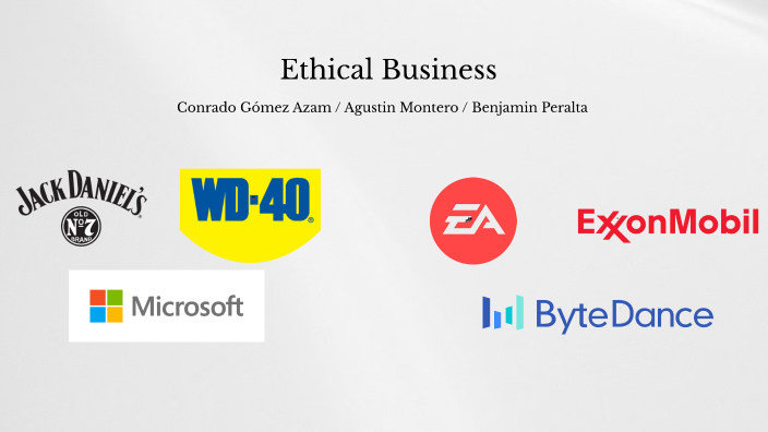 Ethical Business by Conrado Gomez Azam on Prezi