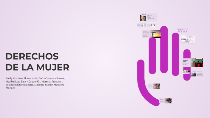 DERECHOS DE LA MUJER by Emily M. Flores on Prezi
