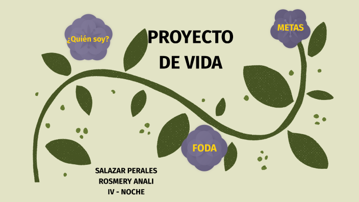 MI PROYECTO DE VIDA by Rosmery Anali Salazar Perales on Prezi