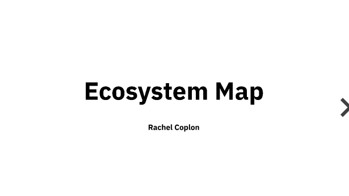 ecosystem map by rachel on Prezi