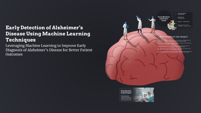 Early Detection of Alzheimer’s Disease Using Machine Learning ...