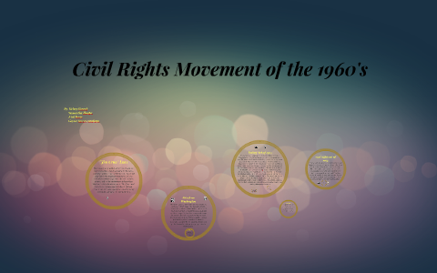 Civil Rights Movement of the 1960s by Kelsey Koseck on Prezi