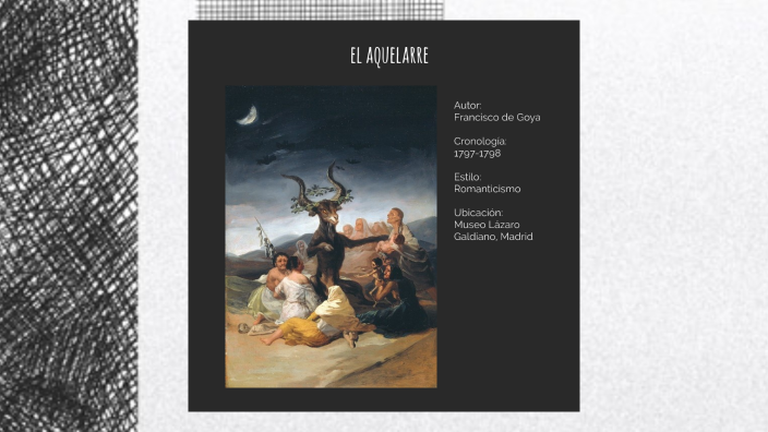 El Aquelarre Francisco De Goya By