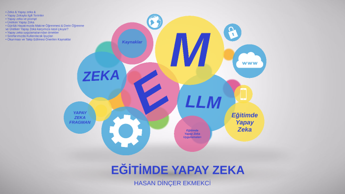 Eğitimde Yapay Zeka by hasan dinçer on Prezi