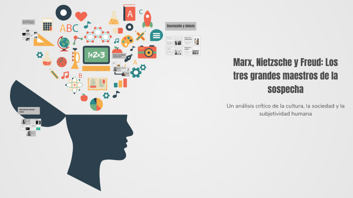 Marx, Nietzsche y Freud: Los tres grandes maestros de la sospecha by