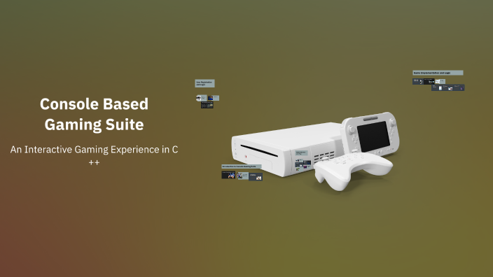 Console Based Gaming Suite by Hassan Raza on Prezi