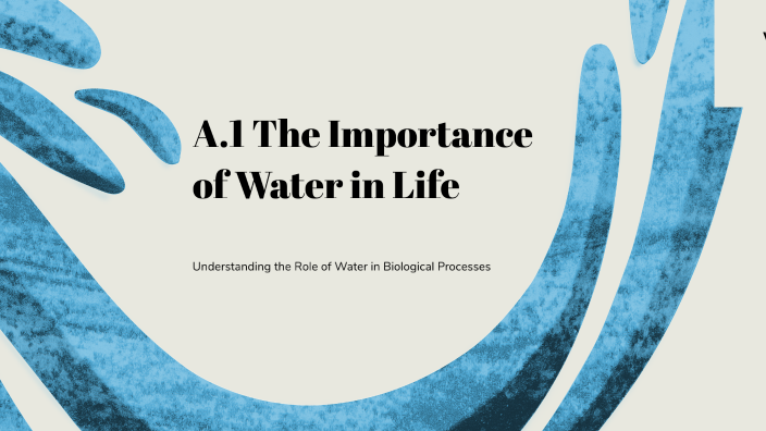 The Importance of Water in Life by Daniel Esteban Barth on Prezi