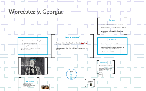 Worcester v. Georgia by Benjamin Gust on Prezi