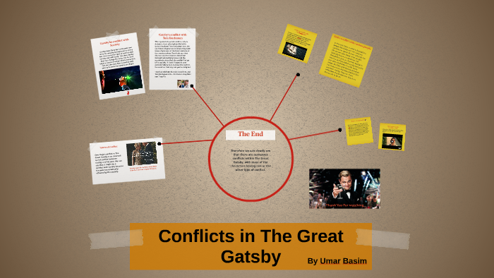 main conflict in the great gatsby