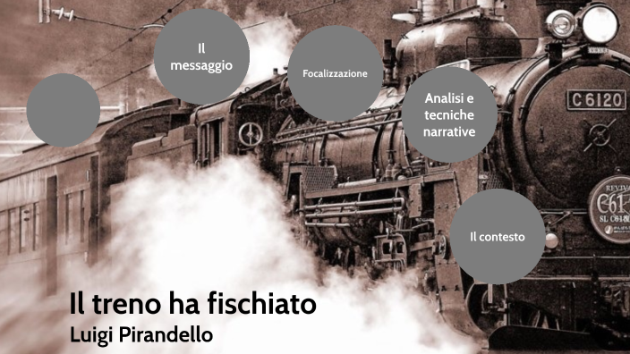 Riassunto Il Treno Ha Fischiato Pirandello Il treno ha fischiato - Luigi Pirandello by let primi on Prezi