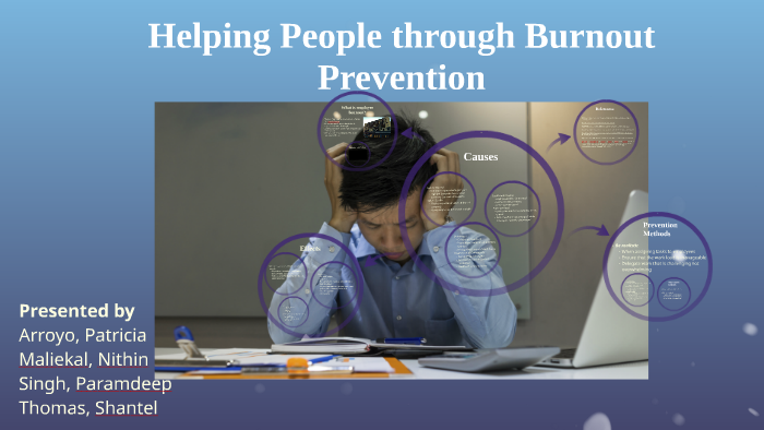 Helping People Through Burnout Prevention By