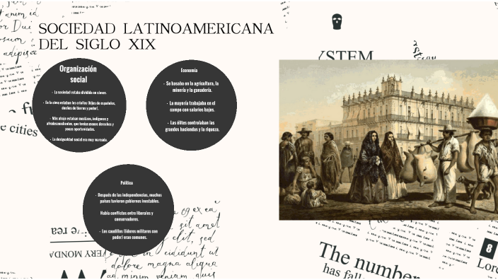 SOCIEDAD LATINOAMERICANA DEL SIGLO XIX by Brii on Prezi