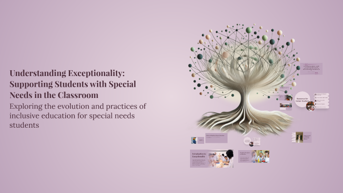 Understanding Exceptionality: Supporting Students with Special Needs in ...