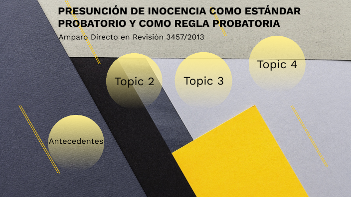 PRESUNCIÓN DE INOCENCIA COMO ESTANDAR DE PRUEBA Y COMO REGLA PROBATORIA ...