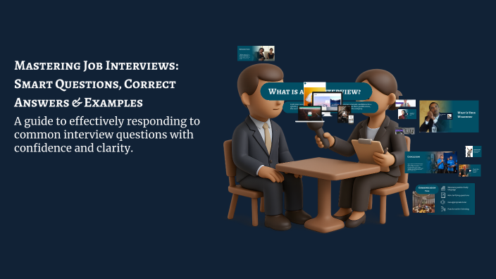 Smart Question Method Mastering Job Interviews: Smart Questions, Correct Answers & Examples ...