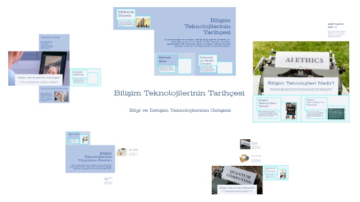 Bilişim Teknolojilerinin Tarihçesi by Muzaffer Yıldırım on Prezi