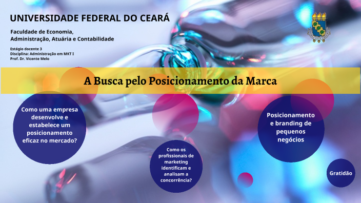 Estágio docente 3 - Posicionamento da Marca by on Prezi
