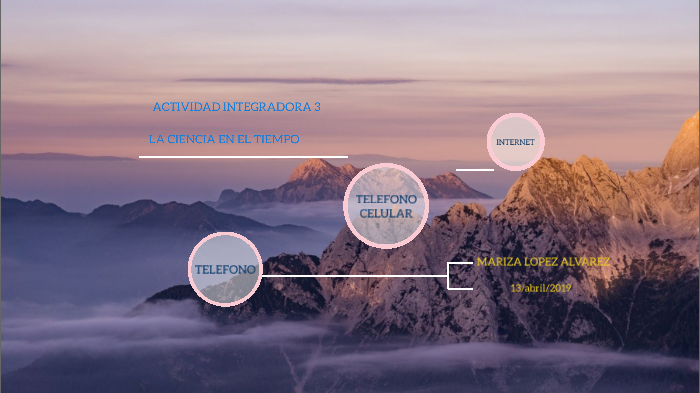 LA CIENCIA EN EL TIEMPO by MARIZA LOPEZ on Prezi