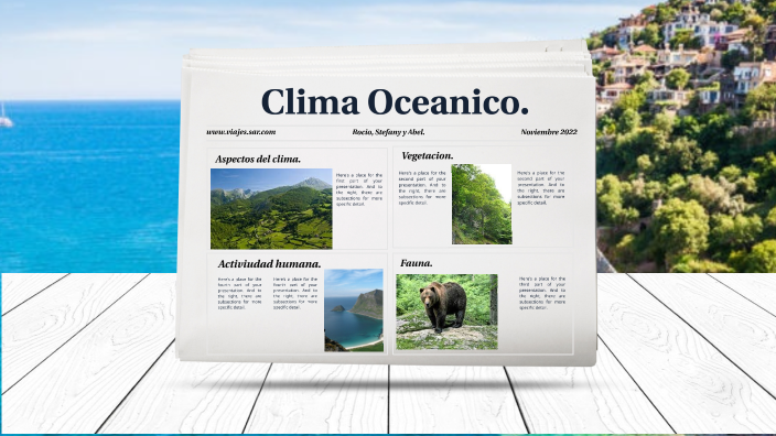 Clima Oceanico by rocio molero on Prezi