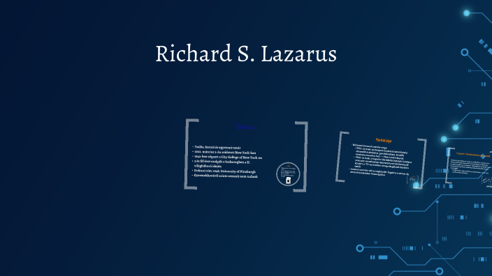 Richard S. Lazarus by David Juhasz on Prezi