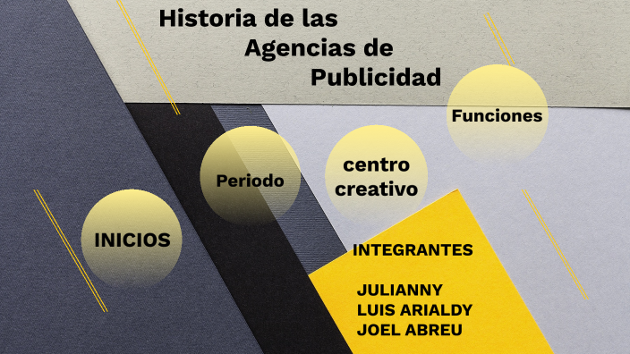 HISTORIA DE LAS AGENCIAS DE PUBLICIDAD by Luis Arialdi Disla German on