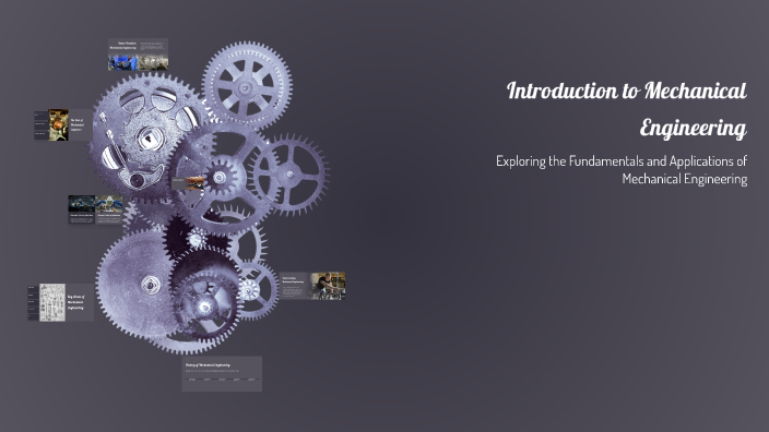 Introduction to Mechanical Engineering by thiru murugan on Prezi
