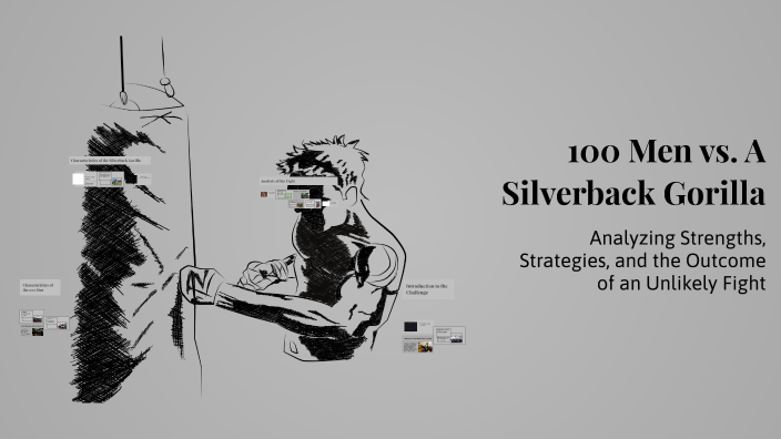 100 Men vs. A Silverback Gorilla by Porter Spencer on Prezi