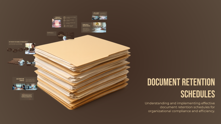Document Retention Schedules by JOHANNA RIVAS on Prezi