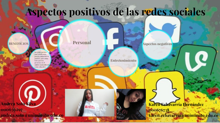 Aspectos positivos de las redes sociales by Karen EchavarrIa HernAndez