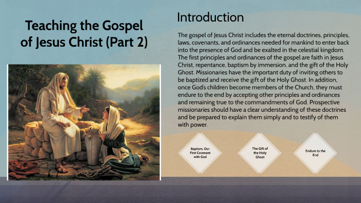 Teaching The Gospel Of Jesus Christ Part 2 by Victor Avelino