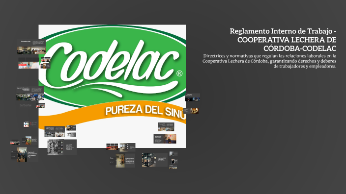 Codelac Reglamento Interno de Trabajo - COOPERATIVA LECHERA DE CÓRDOBA-CODELAC ...