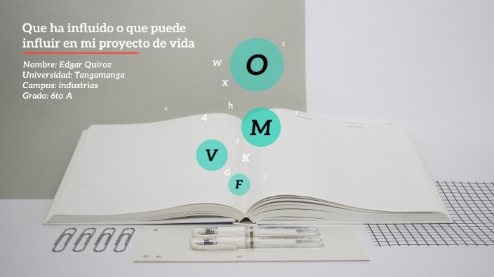 Caracteristicas que influyen en mi proyecto de vida by Edgar Quiroz on ...