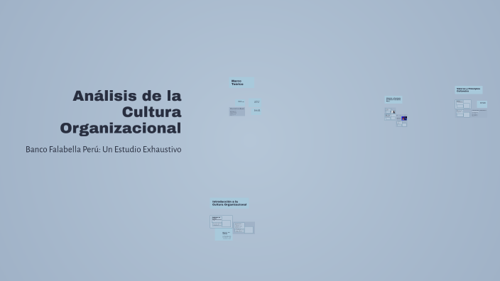 Análisis de la Cultura Organizacional by leandro sanchez on Prezi