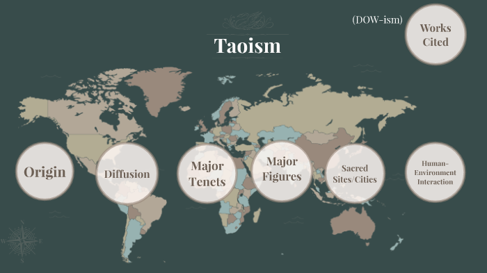 Diffusion Of Taoism Map Diffusion Of Taoism Map
