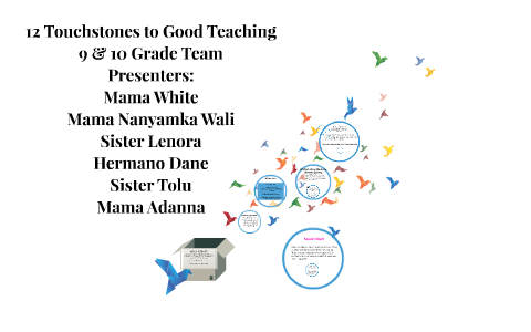 12 Touchstones to Good Teaching by Kilolo Moyo on Prezi