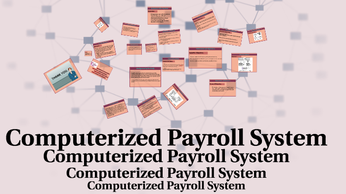 introduction of payroll system thesis