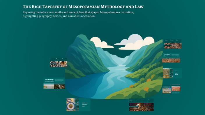 The Rich Tapestry of Mesopotamian Mythology and Law by Bentley Hills on ...