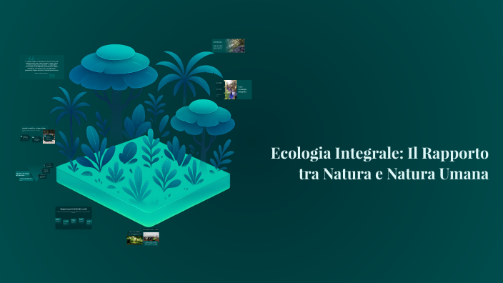 Ecologia Integrale: Il Rapporto tra Natura e Natura Umana by Benedetta ...