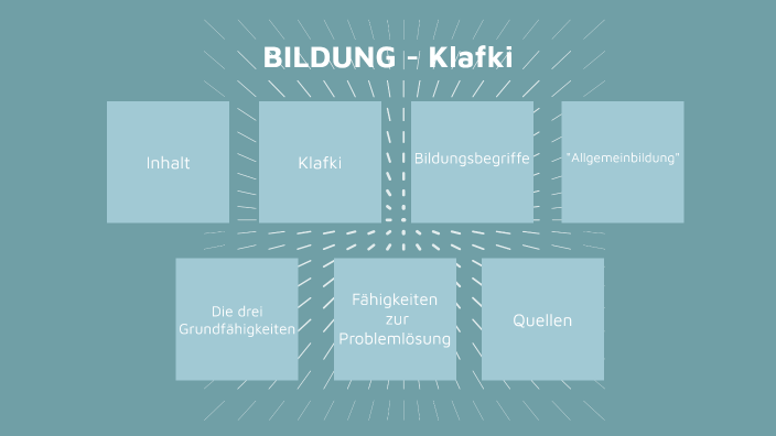 Klafki und Fend - Bildung by Paula Müller on Prezi