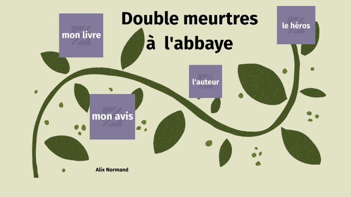 double meurtre a l'abbay by Alix Normand on Prezi