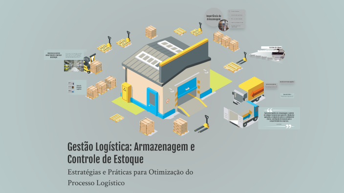 Gestão Logística: Armazenagem e Controle de Estoque by bruna pereira on ...