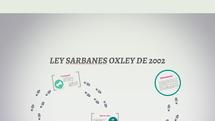 Ley Sarbanes Oxley De 2002 By Cindy Medina